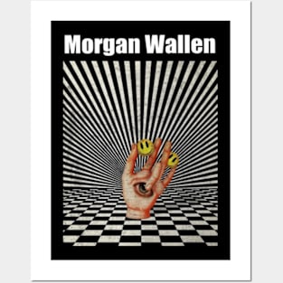 Illuminati Hand Of Morgan Wallen Posters and Art